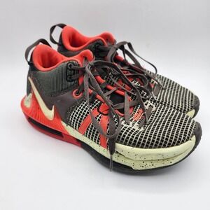 Nike LeBron Witness 7 Mens Basketball Shoes Black Crimson DM1123-001 Size 9.5